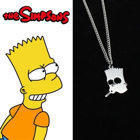 bart simpson chain cartoon.